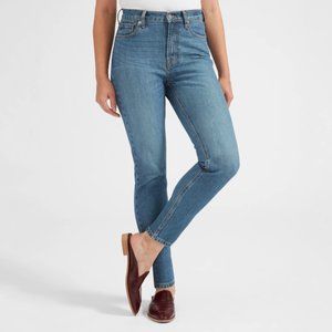 Everlane High Rise Skinny Mid-Blue NWOT 28